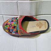 Handmade Moroccan Babouche Slippers For Women – Amazigh Berber Style – Colorful Traditional Moroccan Shoes – Ethnic Artisan Slippers