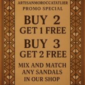 Handmade Moroccan Leather Sandals For Women – Vrai Cuir Marrakech – Colorful Woven Strap – Boho Summer Slides – Artisan Leather Shoes